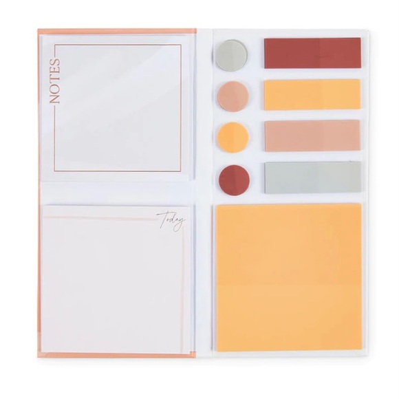 The happy planner Work + Life Minimalist Sticky Notes & Flag Labels - Blush - Picture 3 of 3